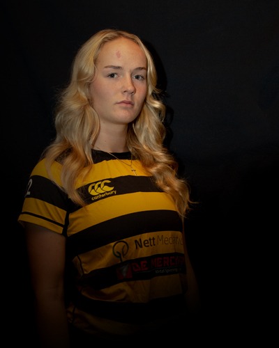 Speler Britt Aafjes van Cas RC Ereklasse Dames